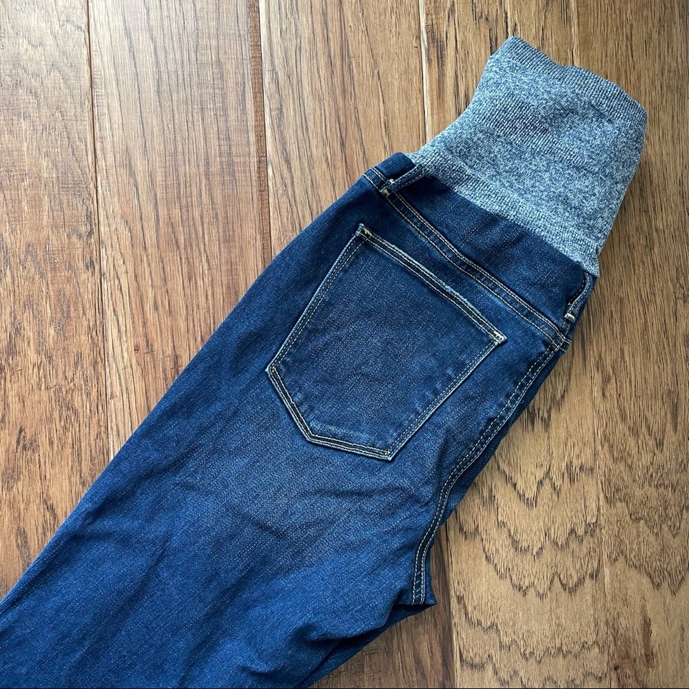 GAP true skinny comfort panel maternity jeans